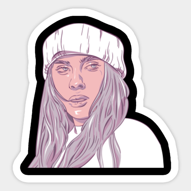 Aesthetic Billie Eilish Drawing Cartoon